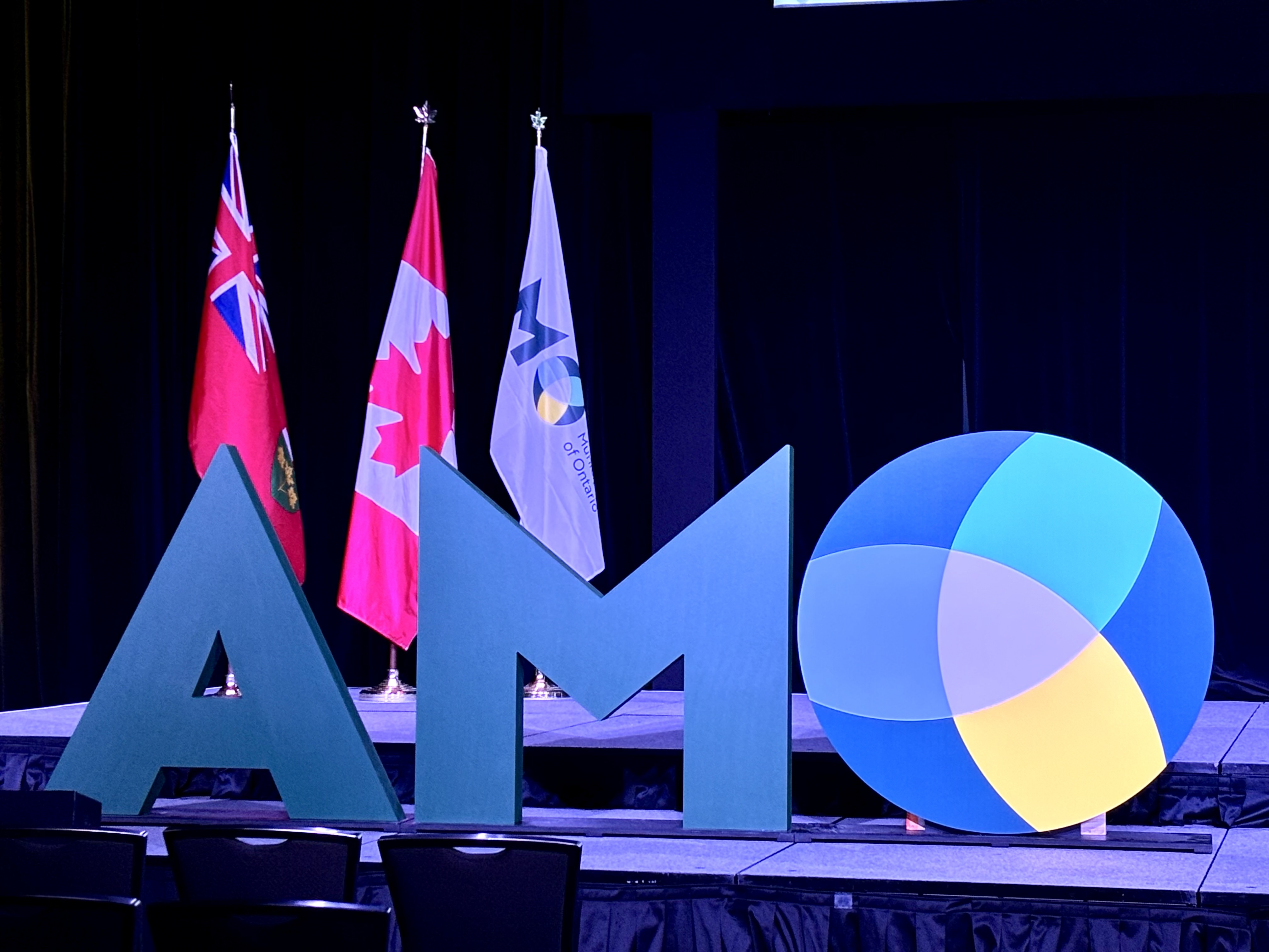 A photo of the mainstage of AMO 2024.