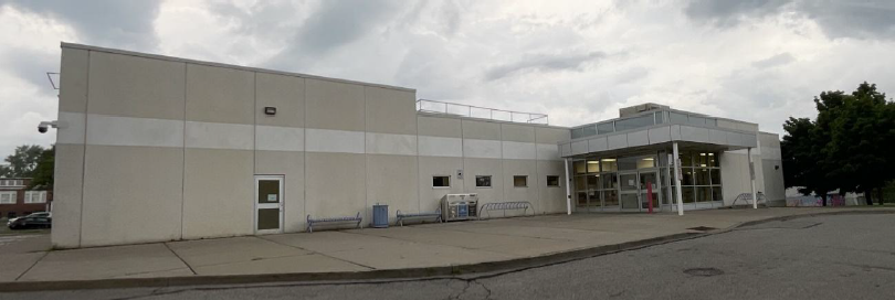 Exterior of a building