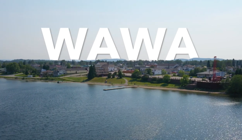 Panoramic shot of Wawa