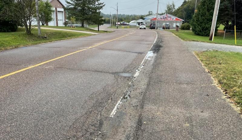 John Street, one of the roads being rehabilitated.