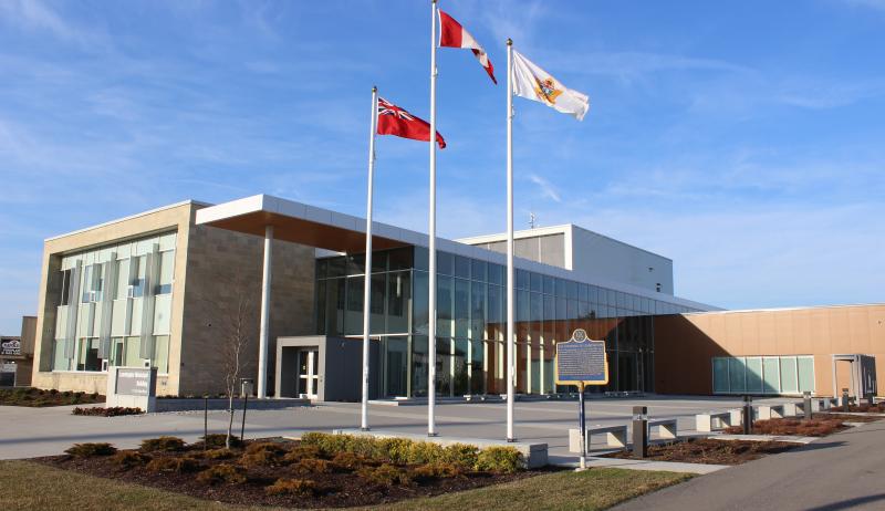 Leamington's municipal office. 