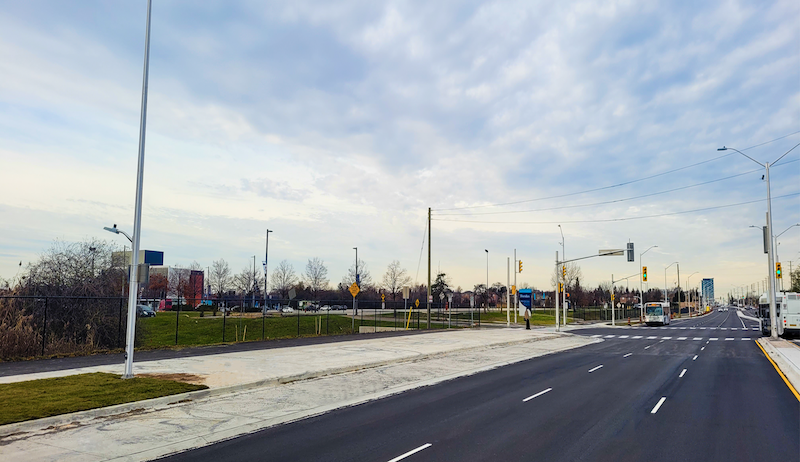 Trafalgar Road in the Town of Oakville. 