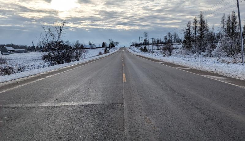 County Road 10 in Peterborough has been improved through the CCBF.