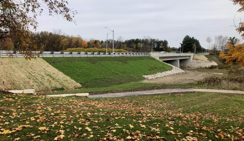 A picture of Henry Street Bridge in West Perth, Ontario.